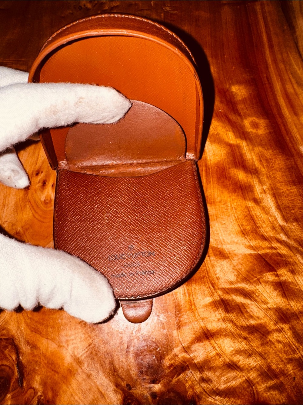 Louis Vuitton Monogram Porte Monnaie Cuvette Coin Purse Wallet very rare 1994 - Picture 9 of 17